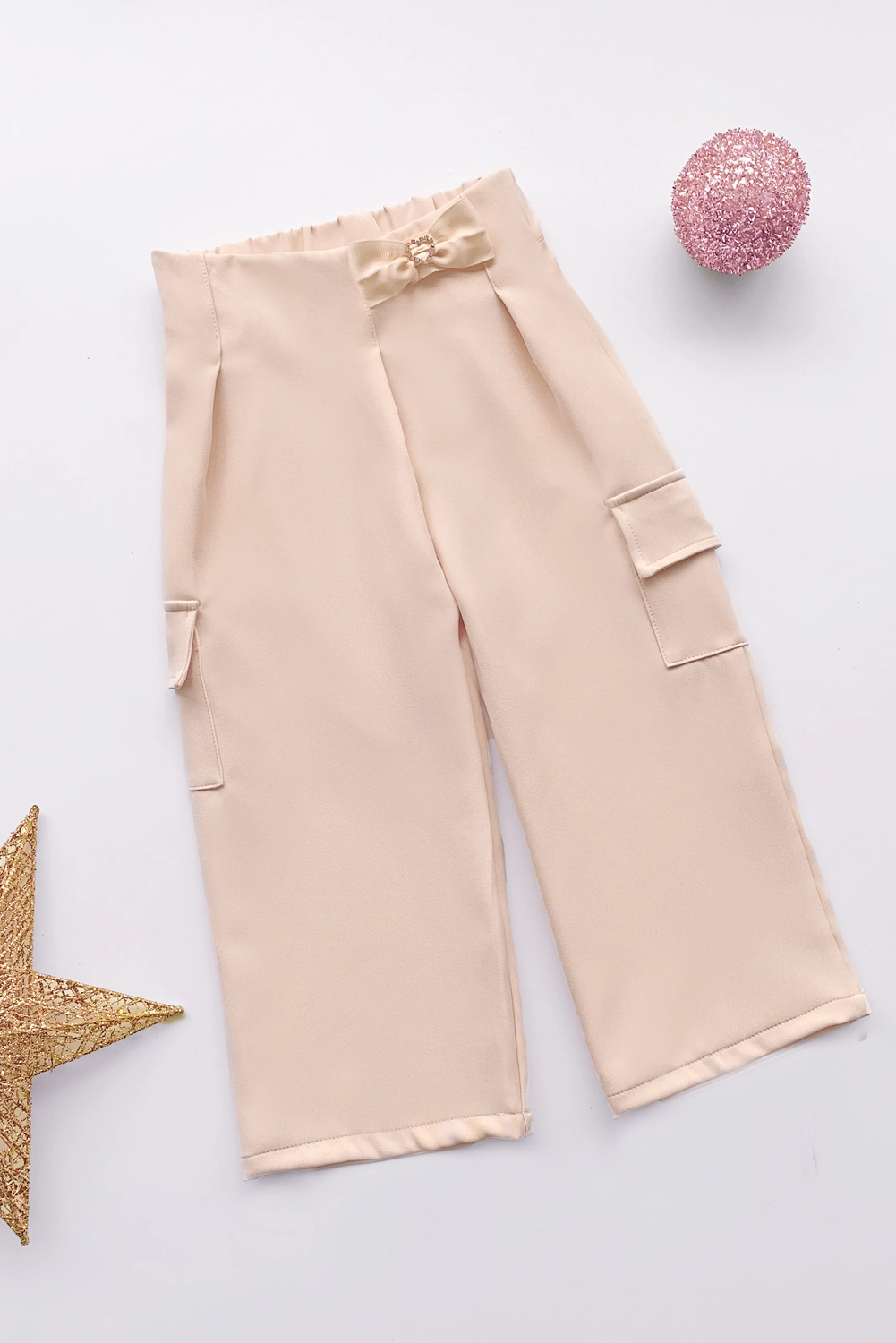 Pantalón de Catania con Pinzas Asimétricas para Niña - PTNA0115